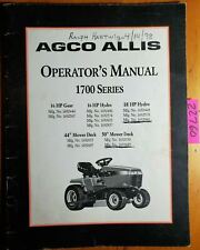 Agco allis 1700 for sale  Niagara Falls
