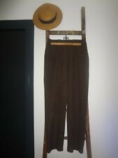 Pantalon marron droit d'occasion  La Ferté-Saint-Aubin