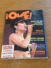 SELENA Y LOS DINOS Cover & Poster 1993 MEXICO EDITION Thalia Erik Estrada segunda mano  Embacar hacia Argentina