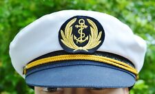Casquette marine blanche d'occasion  Vesoul