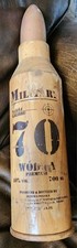 Używany, Wojskowy dąb Debowa drewniane pudełko w kształcie kuli (butelka) 700ml. PUSTE ! na sprzedaż  Wysyłka do Poland