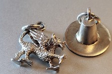 Vintage silver charms. for sale  MACHYNLLETH