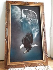 Vintage velvet buffalo for sale  WORTHING