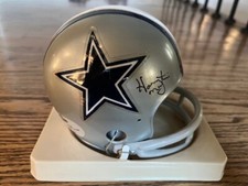 Mini capacete Harvey Martin autografado Dallas Cowboys 2 barras certificado de autenticidade playoff absoluto comprar usado  Enviando para Brazil