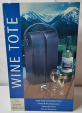 Wine tote zipped for sale  BROUGH