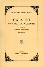 Della casa giovanni. usato  Firenze