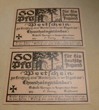 Stück wertschein pfennig gebraucht kaufen  Hildburghausen