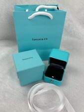 Usado, Tiffany & Co caixa vazia de anel de noivado + caixa externa + fita + bolsa de compras 4 peças nova comprar usado  Enviando para Brazil