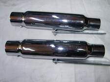 Motorcycle silencers universal for sale  NEWTON AYCLIFFE