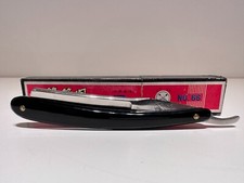 LÂMINA DE BARBEAR RETA VINTAGE RARA PORCELANA "BARBEIRO" 66 FLECHA DUPLA COM LÂMINA GRANDE comprar usado  Enviando para Brazil