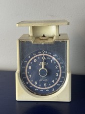 Balança de cozinha analógica vintage SSH 10 lb mola branca preta rosto FUNCIONANDO comprar usado  Enviando para Brazil