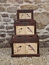 Lot boîtes rangement d'occasion  Plœuc-sur-Lié