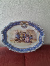 Grand plat faience d'occasion  Colmar