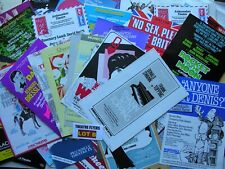 1980s theatre flyers for sale  HYTHE