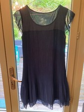 Robe cocktail bleu d'occasion  Le Touquet-Paris-Plage