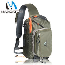 Maxcatch Bolsa de Pesca com Mosca Multiuso Ombro Pesca Mochila comprar usado  Enviando para Brazil
