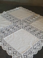 Mittel tischdecke häckel gebraucht kaufen  Eschweiler
