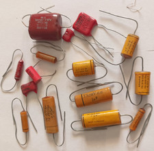 Lot condensateurs vintage d'occasion  Lamalou-les-Bains