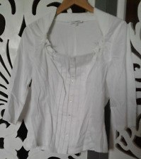 Camicia bianca cotone usato  Torino