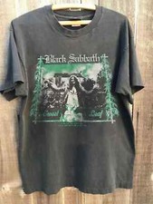 Camiseta unissex manga curta vintage 1981 preta Sabbath Mob Rules Tour ZL1734 comprar usado  Enviando para Brazil