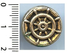 Bouton ancien rond d'occasion  Basse-Goulaine