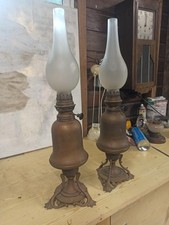 Paire lampe pétrole d'occasion  Monbazillac