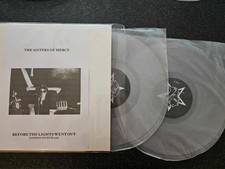 THE SISTER OF MERCY BAND VINIL TRANSPARENTE ULTRA RARO 2LP comprar usado  Enviando para Brazil