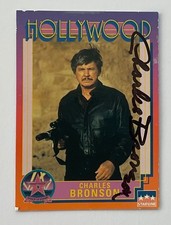 Cartão de Hollywood genuíno assinado à mão Charles Bronson nº 18. comprar usado  Enviando para Brazil