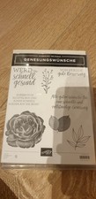 Stampin stempelset genesungsw� gebraucht kaufen  Halvesbostel