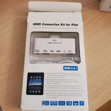 Novo kit de conexão HDMI e AV nunca usado para Apple Ipad saída 6 em 1 720/108P comprar usado  Enviando para Brazil