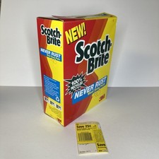 Saboneteiras de lã vintage 3M Scotch-Brite Never Rust 1992 1 caixa de 16 bônus   comprar usado  Enviando para Brazil