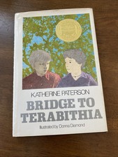 Signed Bridge to Terabithia - Katherine Paterson 1st Edition Later Printing comprar usado  Enviando para Brazil