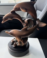 Dolphins bronce plated for sale  Fremont