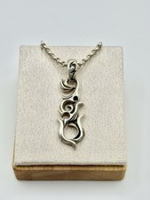 Pingente "Faerie" australiano moderno Bico. Corrente de prata esterlina 925, 22 pol. comprar usado  Enviando para Brazil