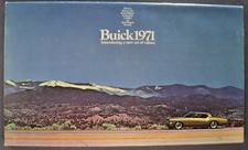 1971 buick brochure for sale  Olympia