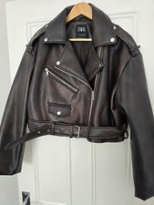 Zara brown faux for sale  LONDON