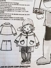 Patron poupee modes d'occasion  France