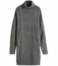 Neu strickkleid zopfmuster gebraucht kaufen  Deutschland