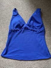 Blue tankini top for sale  HEREFORD