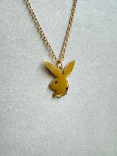 Colar Playboy - Colar Fofo - Colar Dourado - Coelho Playboy - Unissex comprar usado  Enviando para Brazil