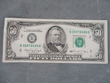 Rare billet fifty d'occasion  France