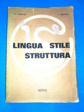 Lingua stile struttura usato  Italia