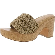 Sandálias Vince Feminina Nicki Croche Taupe Plataforma Sapatos 7 Médio (B,M) BHFO 6742 comprar usado  Enviando para Brazil