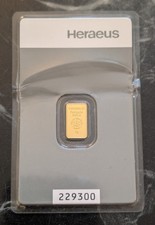 1 gram gold bar for sale  BOURNEMOUTH