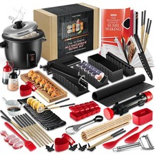 Kit de fabricação de sushi CraftZee - Kit completo de máquina de sushi faça você mesmo com guia e muito mais comprar usado  Enviando para Brazil