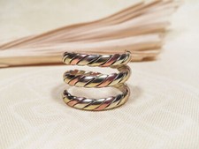 Spiral ring metalle gebraucht kaufen  Berlin