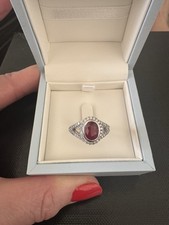 White gold ruby for sale  SANDWICH