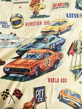 Vintage bedspread nascar for sale  Webster