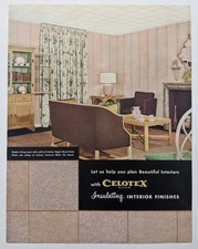ca. 1950 CELOTEX INSULATING WALL BOARD Vintage Architecture COLOR BROCHURE comprar usado ca. 1950 CELOTEX INSULATING WALL BOARD Vintage Architecture COLOR BROCHURE comprar usado  Enviando para Brazil