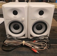 Usado, Monitor de mesa Pioneer DJ DM-40-W 4” reflexo grave bidirecional, alto-falantes monitor ativo comprar usado  Enviando para Brazil